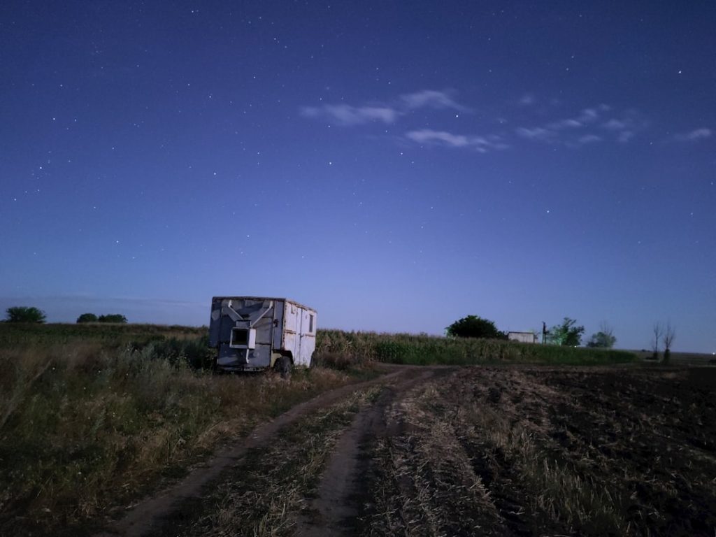 Photo trailer home skirting