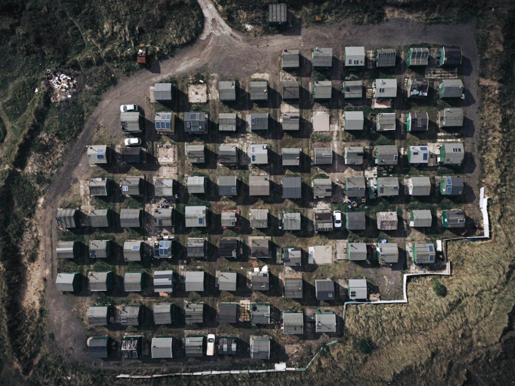 Photo repossessed mobile homes